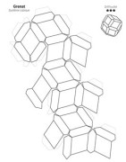 Modèles de cristaux 3D à construire - Edition 2025