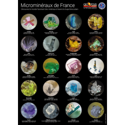 Posters Microminéraux de France