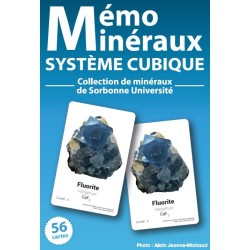 Mémo Minéraux - Système cubique (EPUISE)