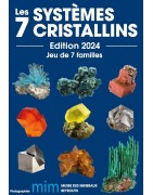 NOUVEAUTE : Jeu des 7 familles : Les 7 systèmes cristallins (Edition 2024)